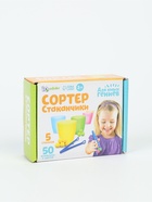 Набор для сортировки «Сортер-стаканчики: Цветные бомбошки» с пинцетом, по методике Монтессори, 3+ МИКС - Фото 10