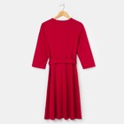 Платье женское «Монро», цвет марсала, размер 46 - Фото 4