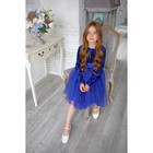 Платье нарядное детское KAFTAN, рост 98-104 см (30), синий - Фото 5