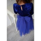 Платье нарядное детское KAFTAN, рост 98-104 см (30), синий - Фото 3