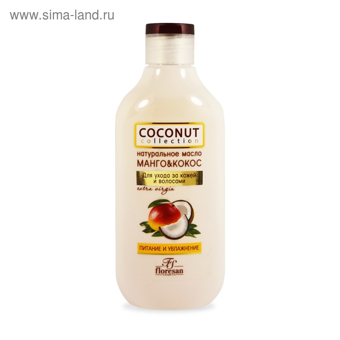Натуральное масло Floresan "Манго&кокос", 300 мл - Фото 1