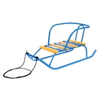 Санки детские «Ветерок 1», цвет голубой - Фото 2