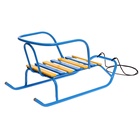 Санки детские «Ветерок 1», цвет голубой - Фото 6