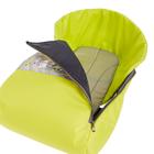 Сиденье для санок «Снеговики» с лентой, цвет лимонный - Фото 5