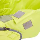 Сиденье для санок «Снеговики» с лентой, цвет лимонный - Фото 6