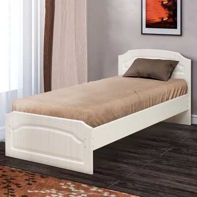 Кровать «Венеция 3», 800×2000, цвет ясень анкор светлый / ясень бланко матовый