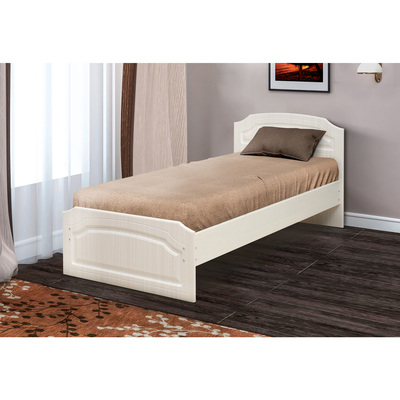 Кровать «Венеция 3», 900×2000, цвет ясень анкор светлый / ясень бланко матовый