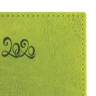 Ежедневник датированный 2020 год, А6, BRAUBERG, Rainbow, 168 листов, гладкая кожа, зелёный - Фото 6