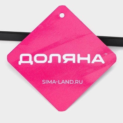 Держатель для бумажных полотенец Доляна «Лофт», 14×14×29 см, чёрный