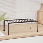 Подставка универсальная раздвижная Доляна, 40,9×20,4×14,4 см, цвет коричневый - фото 804176094