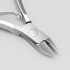 Кусачки маникюрные для кутикулы, 10,1 см, длина лезвия - 10 мм, на блистере, цвет серебристый - Фото 2