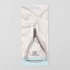 Кусачки маникюрные для кутикулы, 10,1 см, длина лезвия - 10 мм, на блистере, цвет серебристый - Фото 3