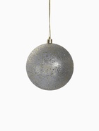 Ёлочные игрушки «Айола», шары новогодние, d=10 см, набор 4 шт., золотисто-серебристый - Фото 4