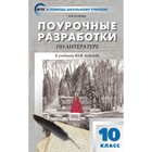 Русская литература. 10 класс. Поурочные разработки к учебнику Ю. В. Лебедева. Егорова Н. В. - фото 109580983