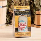 Набор для бани «С новым годом! Благополучия и достатка», 3 предмета: шапка с вышивкой, 2 масла по 15 мл, в подарочной коробке, «Банная забава» - Фото 2