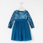Платье нарядное детское KAFTAN, рост 86-92 см (28), синий - Фото 1