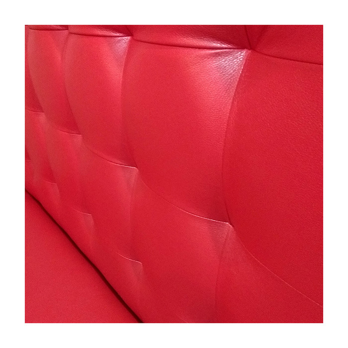Диван «Фаст-фуд Пл», 1200 × 650 × 1100 мм, экокожа, цвет красный - фото 1884948853
