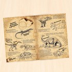 Обучающий набор «Эра динозавров», животные и плакат, по методике Монтессори, для детей - фото 8480852