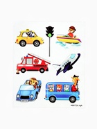 Набор для рисования светом «Транспорт», ручка с фонариком и невидимыми чернилами - Фото 9