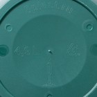 Горшок для цветов с поддоном «Антик», 4.9 л, d=25 см, пластиковый, цвет малахит - Фото 5