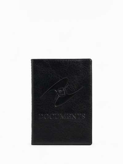 Обложка для документов 2 в 1: для автодокументов и паспорта, чёрная
