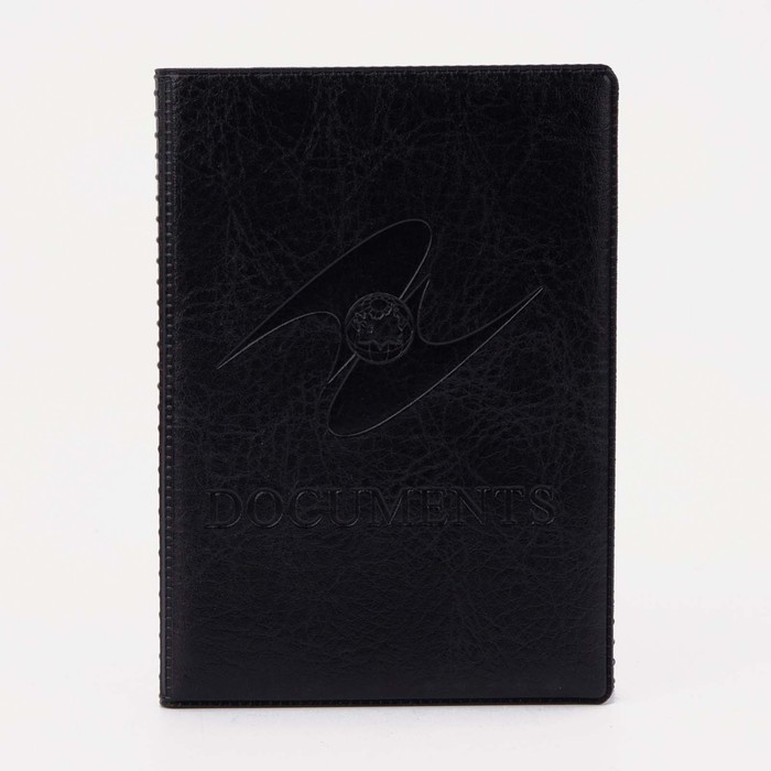 Обложка для паспорта и автодокументов, цвет чёрный