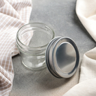 Банка стеклянная для сыпучих продуктов «Манка», 130 мл, 7×6 см - Фото 2