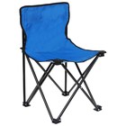 Кресло туристическое, складное, р. 35 х 35 х 56 см, до 80 кг, цвет синий - Фото 5