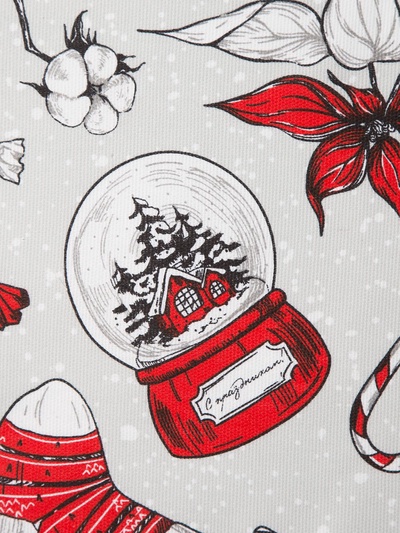 Фартук "Доляна" Новогоднее настроение 60х65 см, 100% хлопок, 164 г/м2