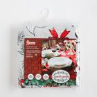 Скатерть новогодняя «Доляна» Новогоднее настроение 110×149± 3 см, 100% хлопок, 164 г/м² - Фото 10