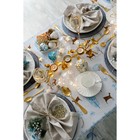 Скатерть "Доляна" Winter hygge 220х149 см, 100% хлопок, 164 г/м2 - Фото 4