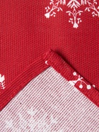 Фартук «Доляна. Белые снежинки», красный, 60×65 см, 100% хлопок, 164 г/м² - Фото 7