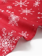 Скатерть новогодняя «Доляна» Белые снежинки 220×149± 3 см, 100% хлопок, 164 г/м² - Фото 11