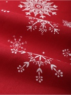 Скатерть новогодняя «Доляна» Белые снежинки 220×149± 3 см, 100% хлопок, 164 г/м² - Фото 9