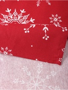 Скатерть новогодняя «Доляна» Белые снежинки 220×149± 3 см, 100% хлопок, 164 г/м² - Фото 10