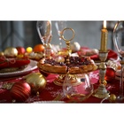 Скатерть новогодняя «Доляна» Белые снежинки 180×149± 3 см, 100% хлопок, 164 г/м² - Фото 9