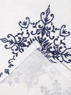 Фартук «Доляна» Синие снежинки 60×65 см, 100% хлопок, 164 г/м² - Фото 7