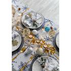 Скатерть новогодняя «Доляна» Синие снежинки 220×146 ± 3 см, 100% хлопок, 164 г/м² - Фото 3