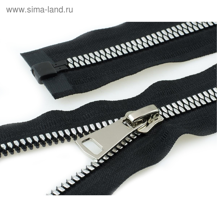 Магнитный пазл 27x18см."Застежка молния, закрытие, материал" на холодильник - ку