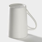 Кружка Доляна «Романтика медведей», 380 мл, фарфор, белая - Фото 3