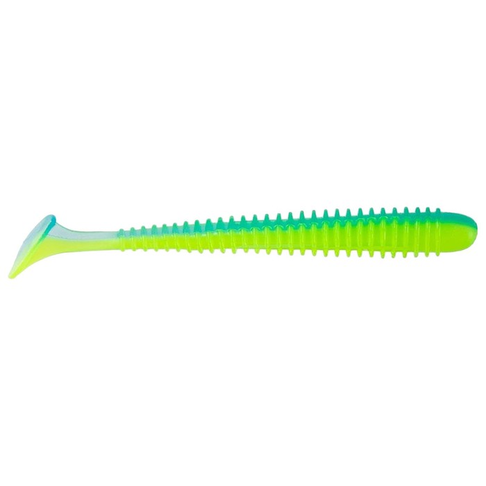 

Виброхвост Helios Liny Catcher Blue Lime, 6 см, 12 шт. (HS-5-040)