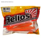 Виброхвост Helios Trofey Orange & Sparkles, 14 см, 4 шт. (HS-25-022) - Фото 2