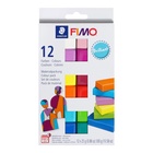 Полимерная глина запекаемая набор FIMO soft «Бриллиантовые цвета», 12 цветов по 25 г - фото 809436857