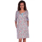 Платье женское, цвет серый, размер 52 - Фото 2