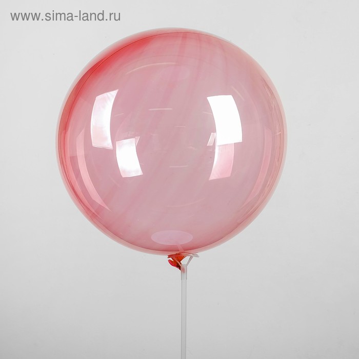 Шар воздушный полимерный 18 «Сфера», красный