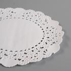 Салфетка для торта, бумажная, ажурная, 10 см - Фото 2