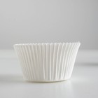 Форма для выпечки белая, 5,5 х 4,3 см - Фото 2