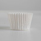 Форма для выпечки белая, 3 х 2,4 см - Фото 2