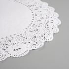 Салфетка для торта, бумажная, ажурная, 30 см - Фото 2