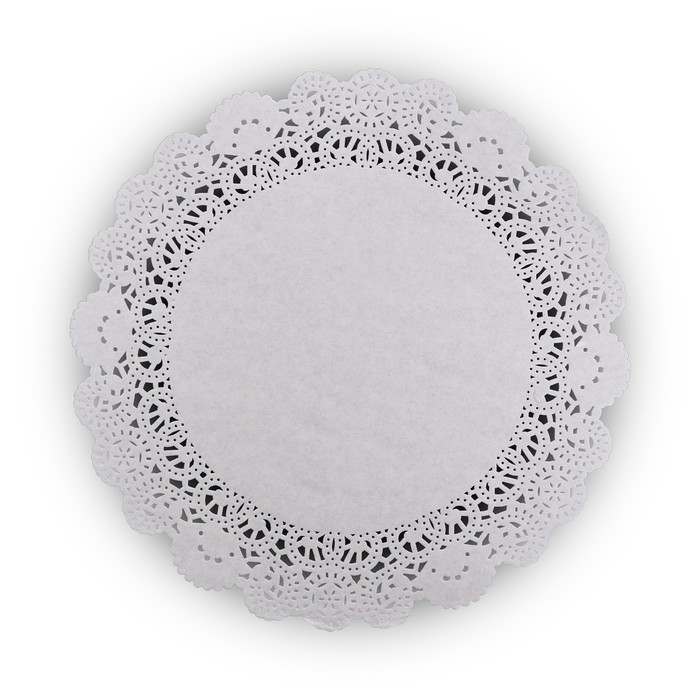 Салфетка для торта, бумажная, ажурная, 26 см - Фото 1